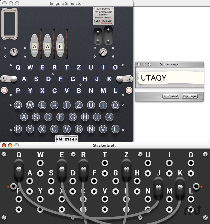 Enigma Simulator A Blast From the Past In Deciphering Secret Messages