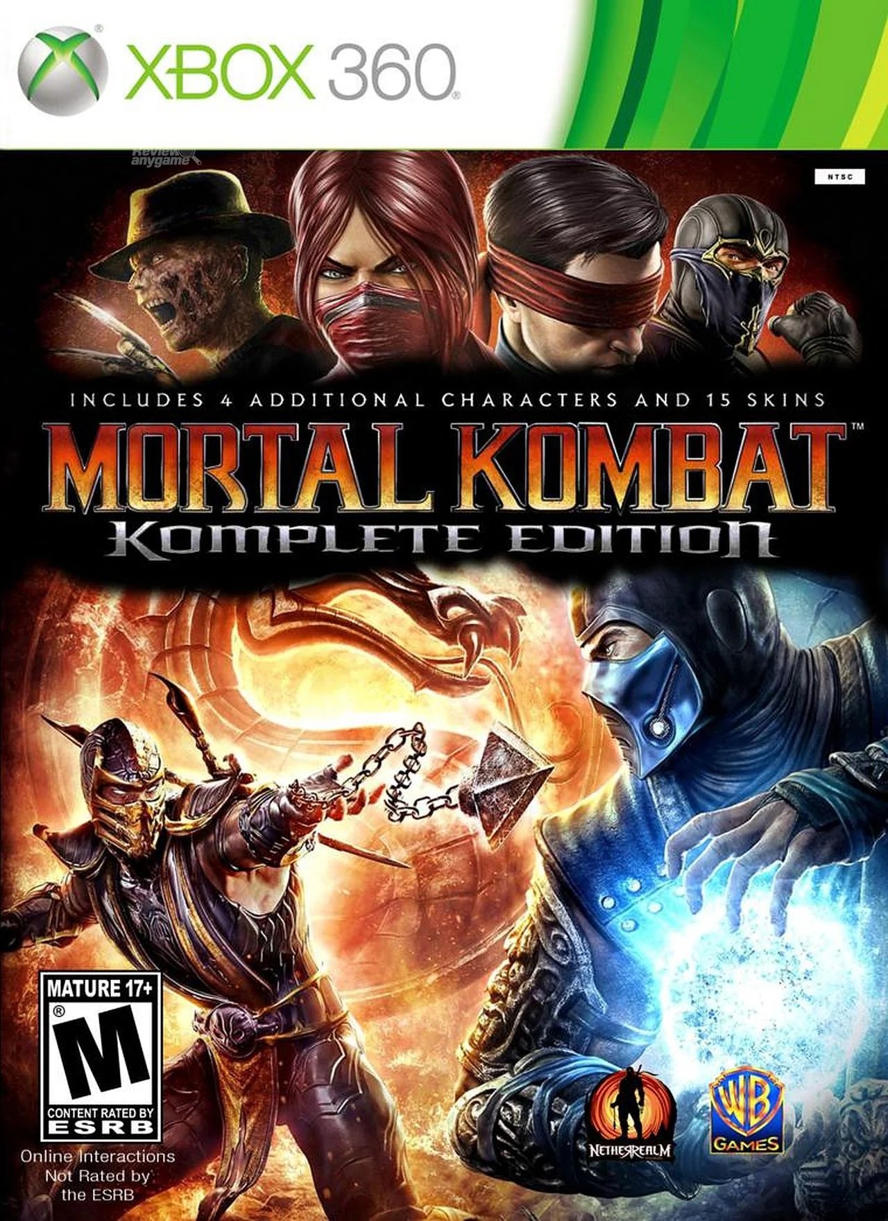 Mortal Kombat Komplete Edition VIDEO GAME Xbox 360