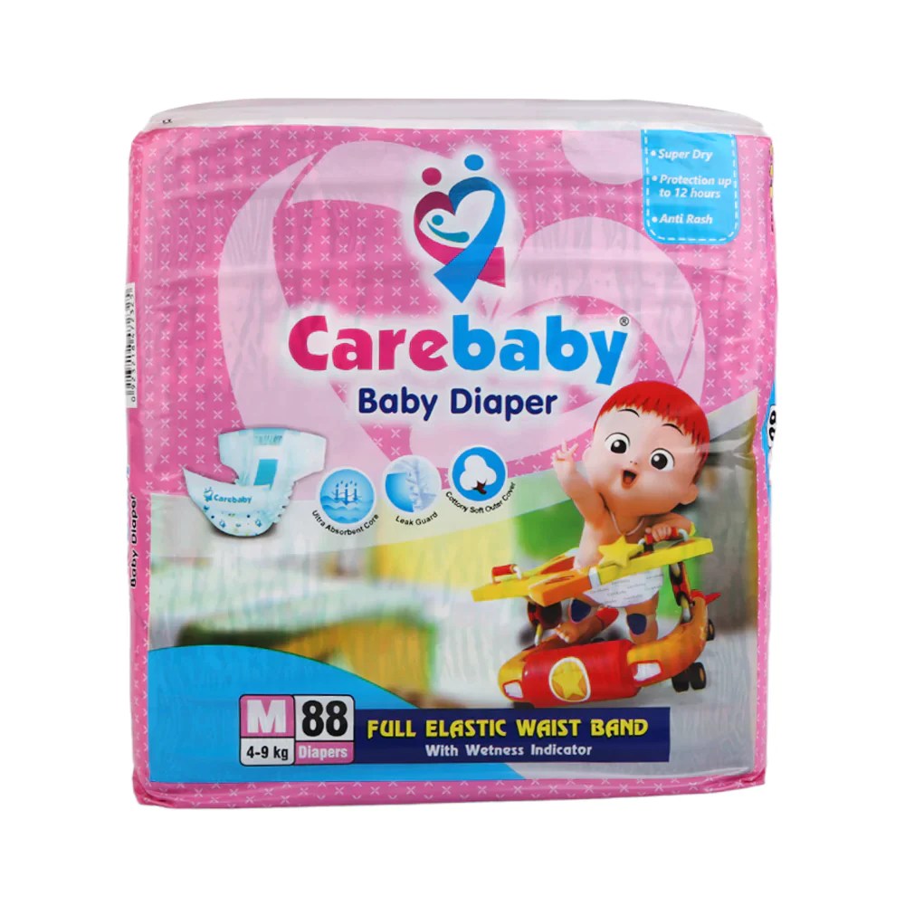 Carebaby Diaper Mega Pack Medium size One Click Shopping
