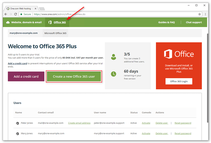 How to add a new user in Microsoft 365 Register365
