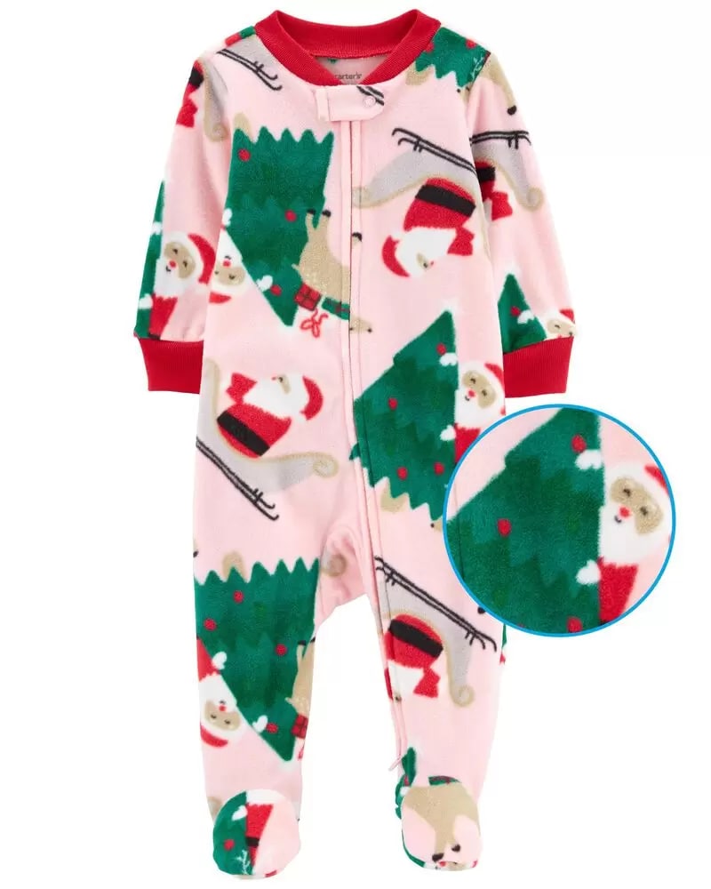 Baby Christmas ZipUp Fleece Sleep & Play SALE2.99! » One Cute Couponer