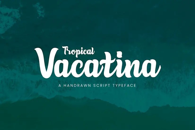 51 Tropical Hawaiian Fonts for Your Summer Designs Onedesblog
