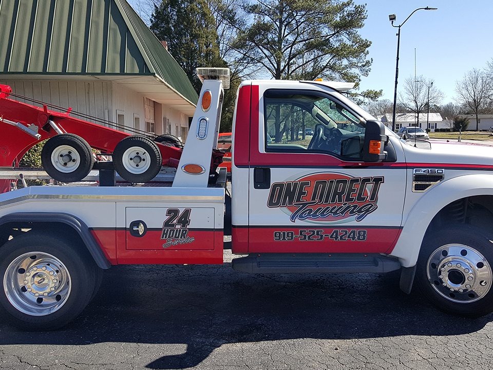 Home One Direct Towing Towing Roadside Assistance Cary, NC Parking Lot