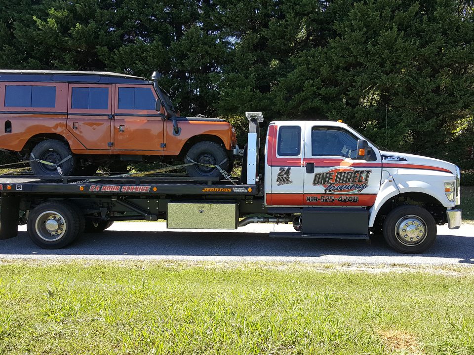 Home One Direct Towing Towing Roadside Assistance Cary, NC Parking Lot