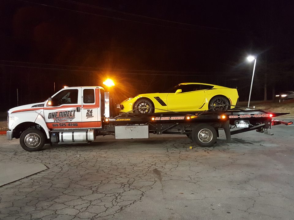 Home One Direct Towing Towing Roadside Assistance Cary, NC Parking Lot