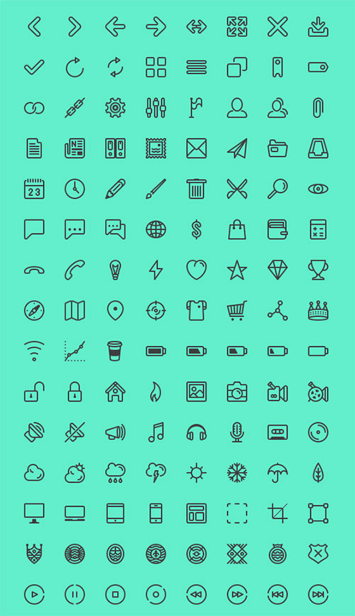 line-icon-set-for-ui-designers