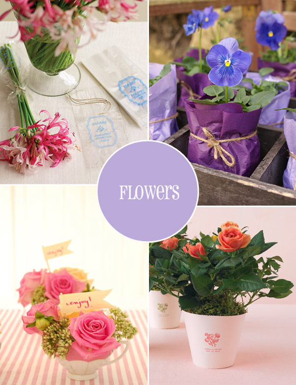 Green Wedding Favour Ideas,