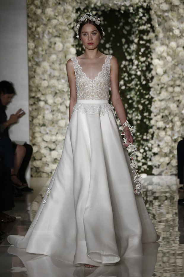 Reem Acra Spring 2023 Wedding Dresses - New York Bridal Fashion Week Runway Show 2015 Reem Acra Fall Collection: New York Bridal Fashion Week | Onefabday.com