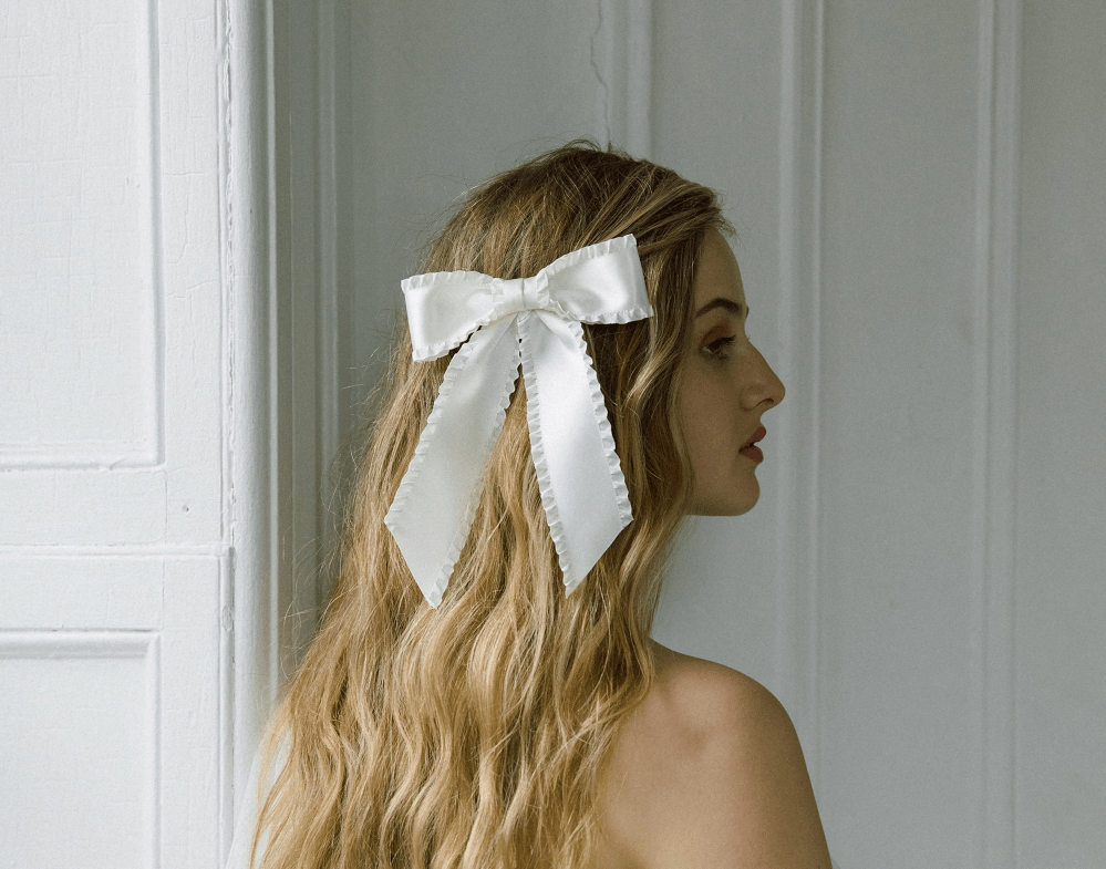 Where to Find Bridal Hair Bows & Ribbons