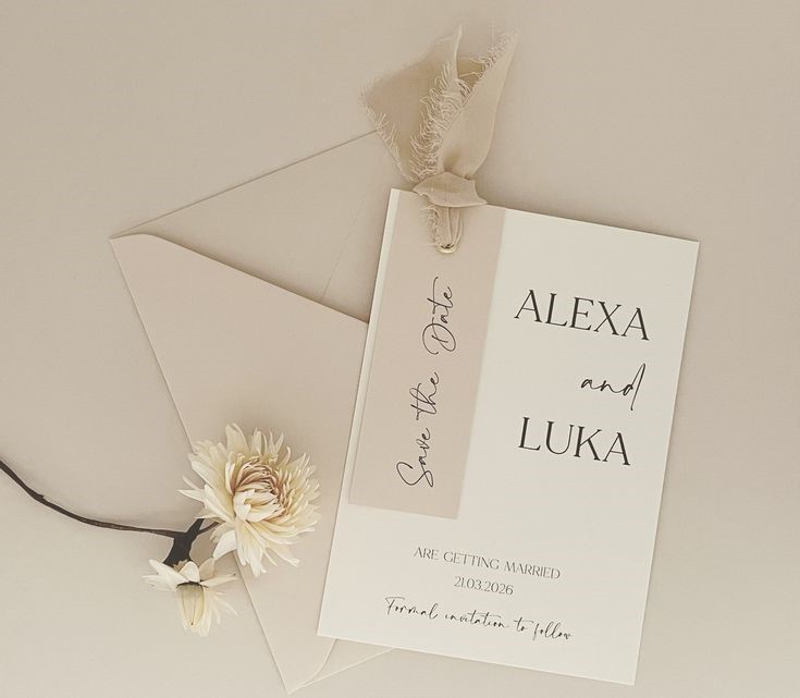 Wording, Etiquette and What Not To Do A Save the Date Guide