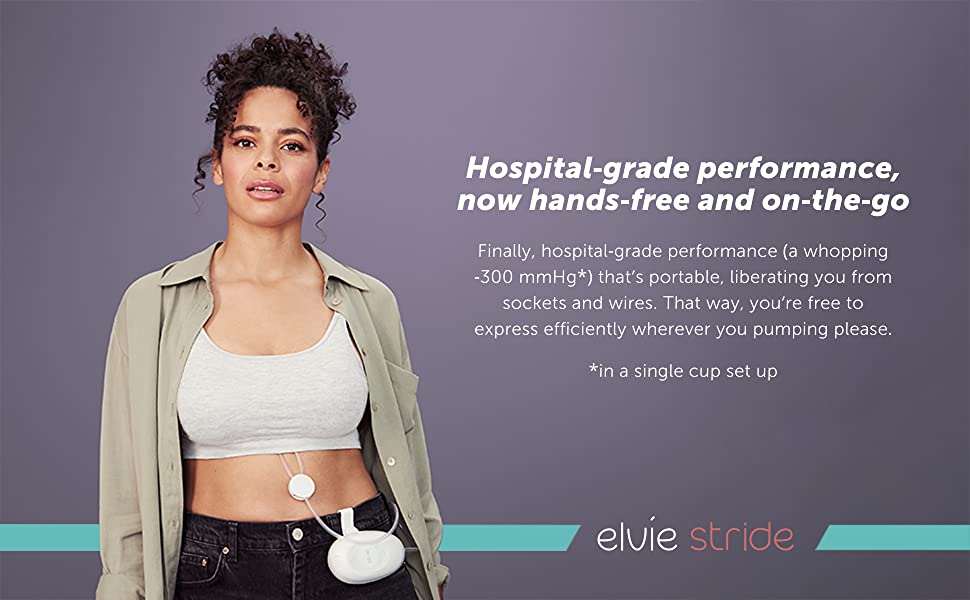 Elvie Stride Plus HospitalGrade Breast Pum AppControlled