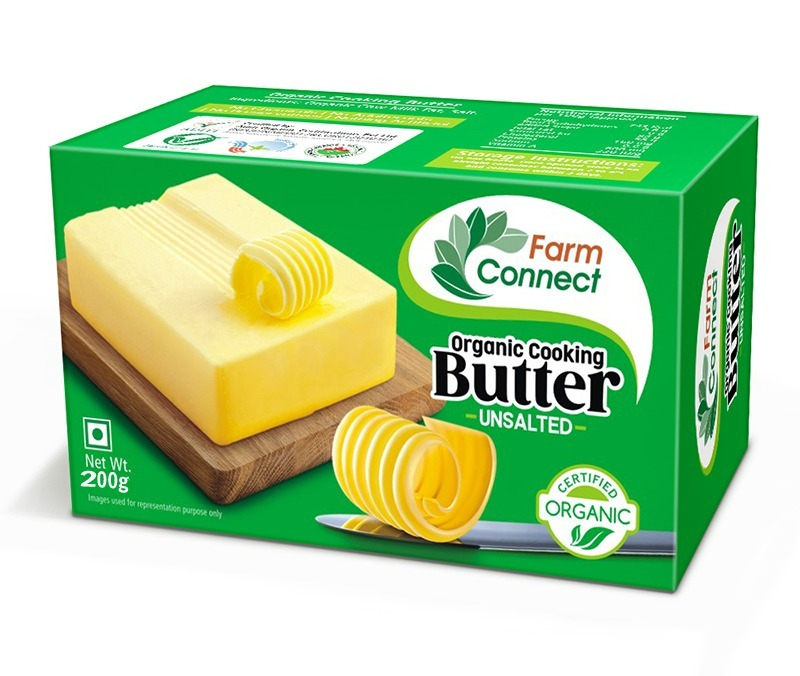 Farm Connect Cooking Butter Unsalted (200 g) One Field