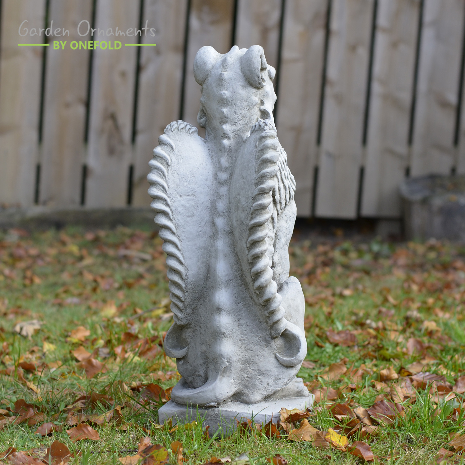 Griffin Garden Statue Ornament Onefold Ltd