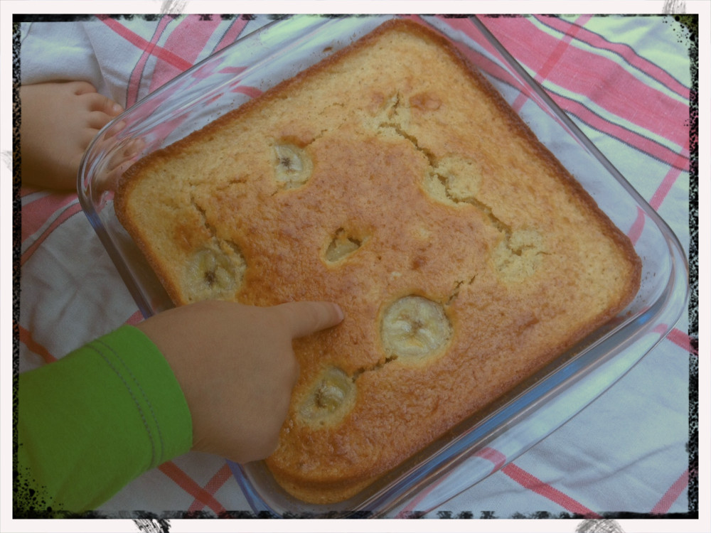 Easyrecette 4 gâteau bio yaourt banane coco One