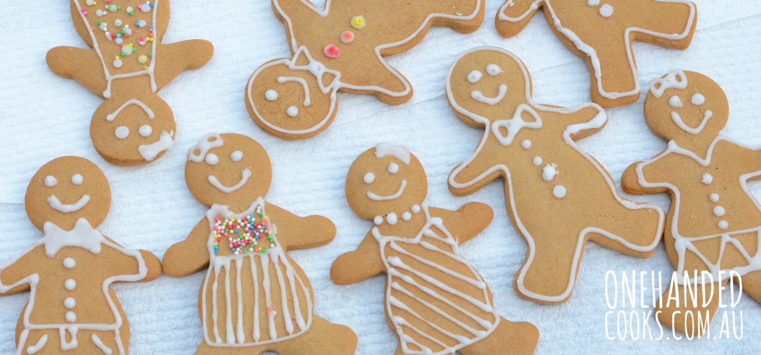 Gingerbread Men and Women One Handed Cooks