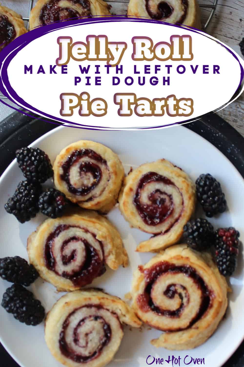 Pie Crust Cookies {With Jam} One Hot Oven