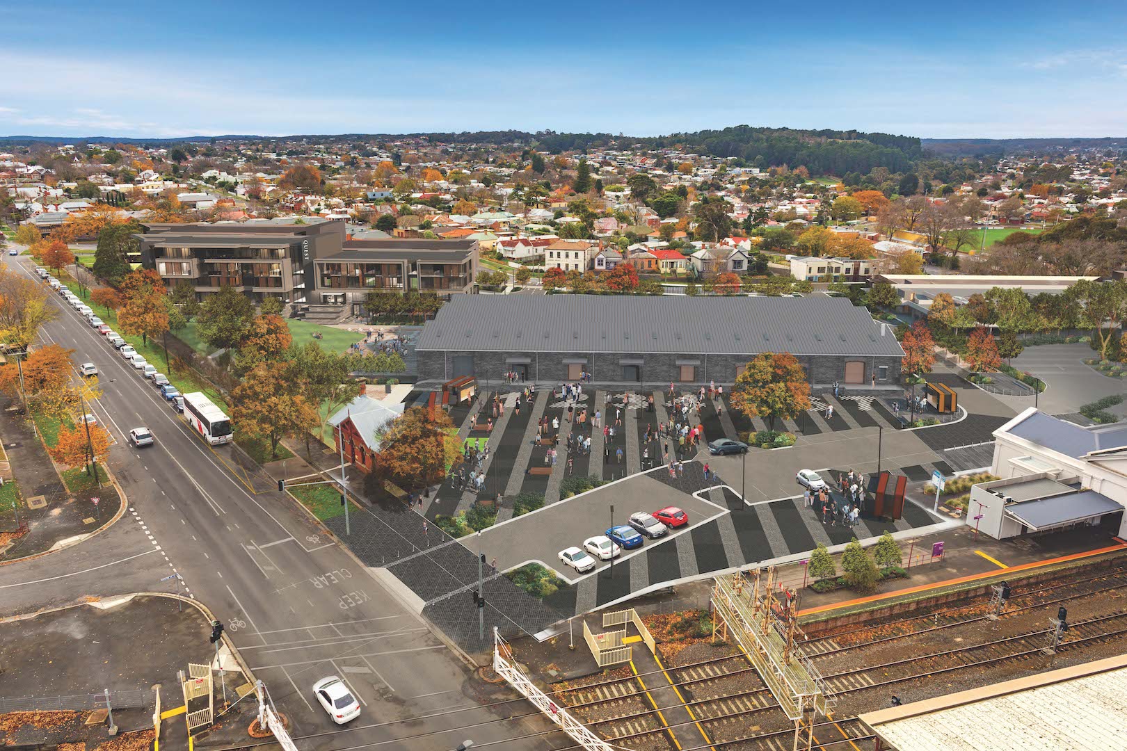 Vibrant lifestyle precinct to open in the historic Goods Shed, Ballarat
