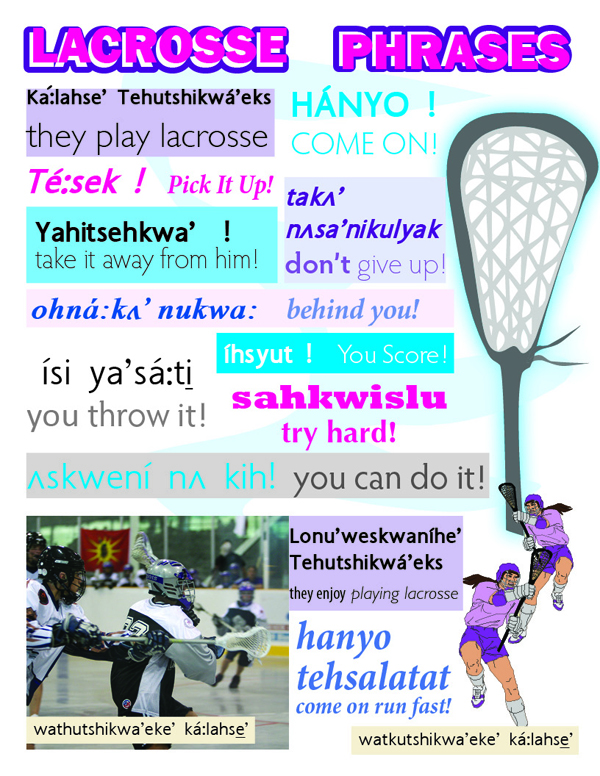 Lacrosse Phrases Oneida