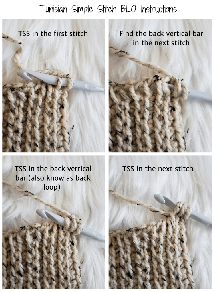 Tunisian Crochet Pillow Cover FREE Pattern • One Little Hook