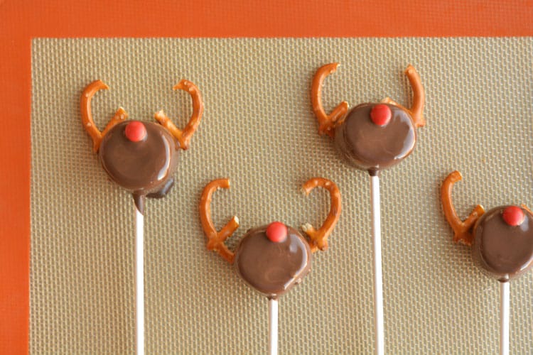 Chocolate Covered Marshmallow Reindeer