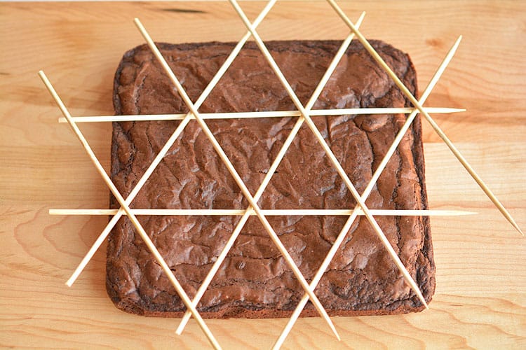 Easy Christmas Tree Brownies