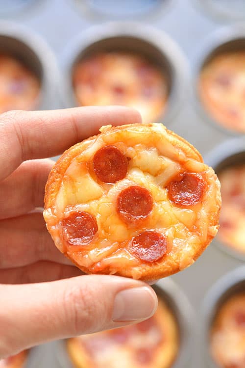 How to Make Deep Dish Mini Pizzas Pizza Muffins