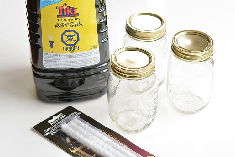 How to Make Mason Jar Citronella Candles