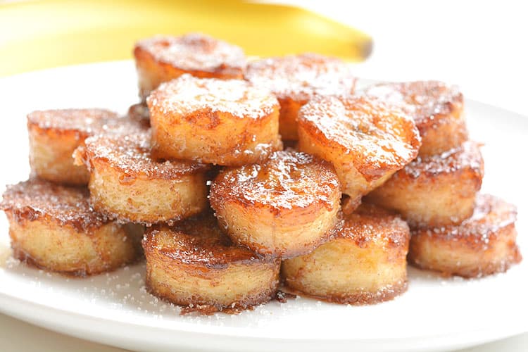 Pan Fried Cinnamon Bananas