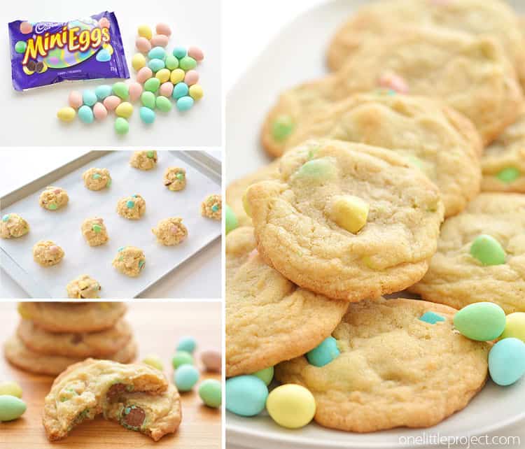 Mini Egg Cookies Cadbury Mini Eggs Cookies Recipe