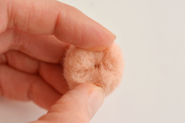 DIY Pom Pom Teddy Bear Ornaments Teddy Bear Christmas Ornaments