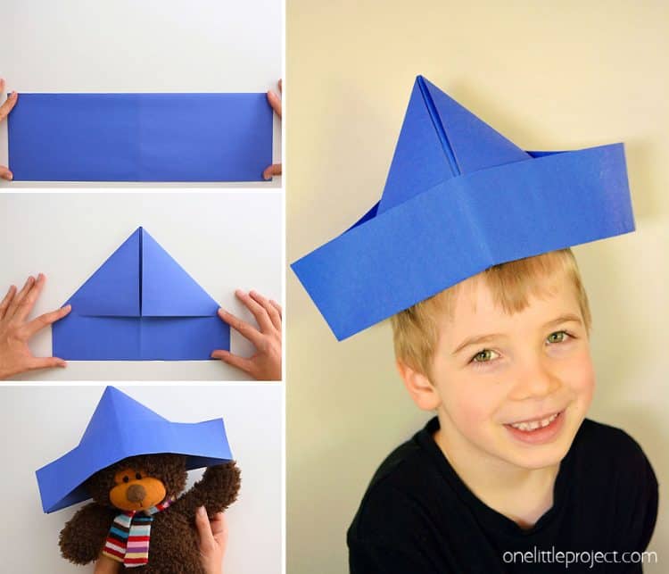 List 32+ Stock Photos how to make a hat with paper Sharp