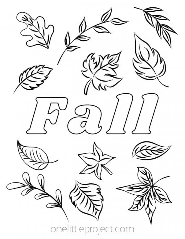 Fall Coloring Pages | Free Printable Fall Coloring Sheets