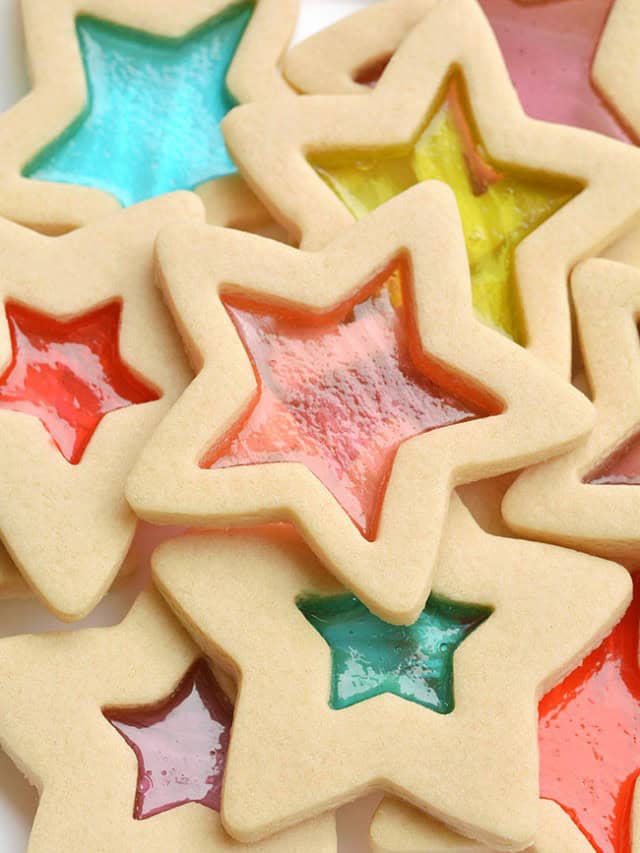 Stained Glass Cookies One Little Project