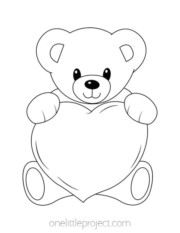 Valentines Day Coloring Pages Free Printable Valentine's Coloring Sheets