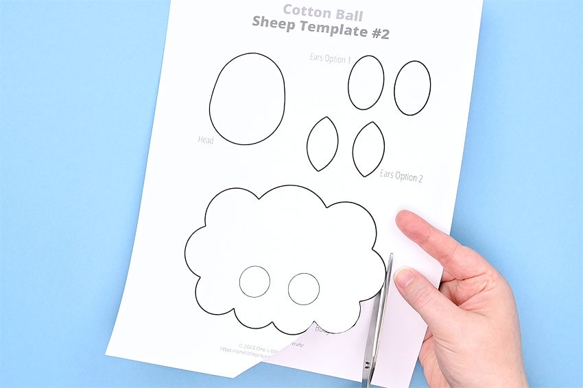 Cotton Ball Sheep Craft | Easy Sheep Puppet for Spring