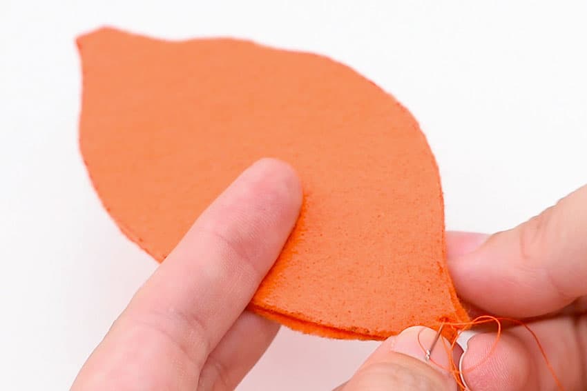 Free Felt Pumpkin Pattern Cute and Easy DIY Pumpkins