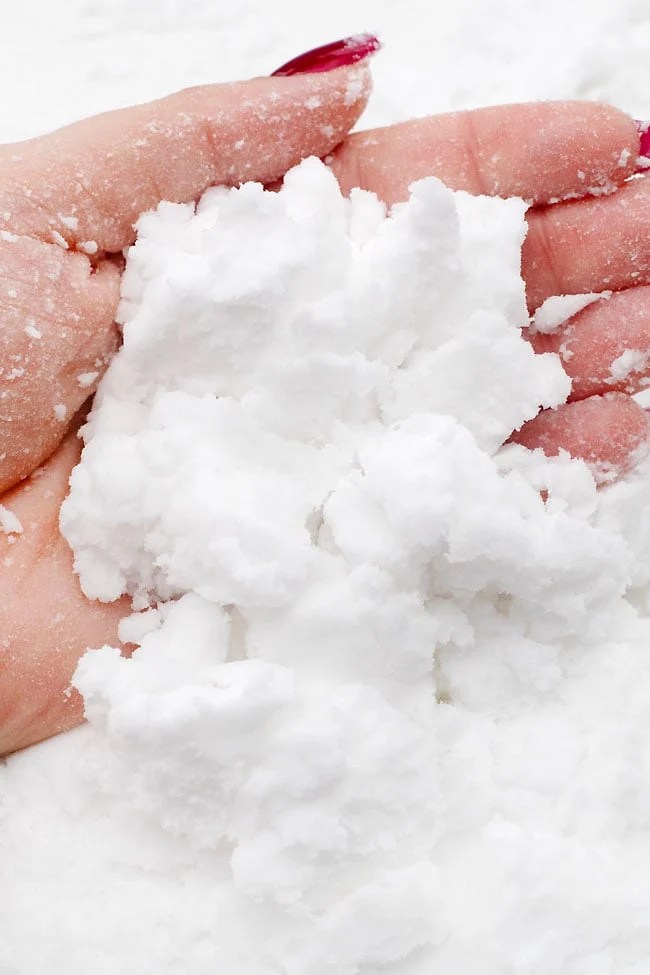 How to Make Fake Snow Fun and Easy Fake Snow Recipe