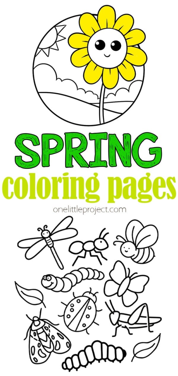 Spring Coloring Pages Free, Printable Spring Coloring Sheets Spring Coloring Pages Free, Printable Spring Coloring Sheets
