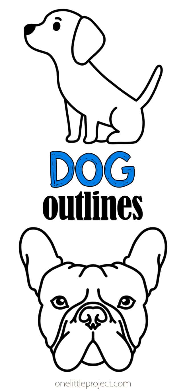 Dog Outline | Free, Printable Dog Templates