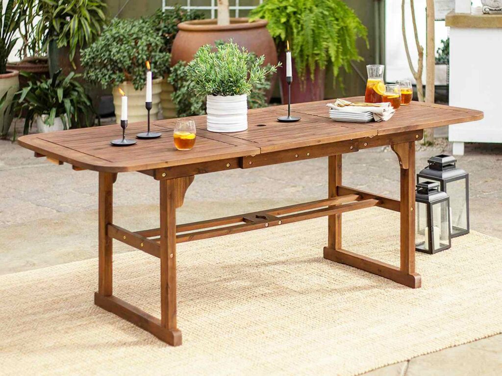 Top 14 Outdoor Extendable Dining Table Designs to Maximize Space Onelmon