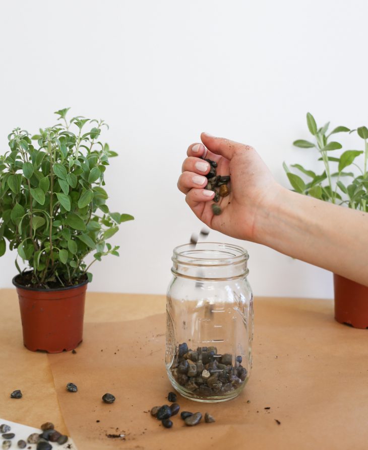 Spring DIY Hanging Mason Jar Herb Garden The Bay Club Blog