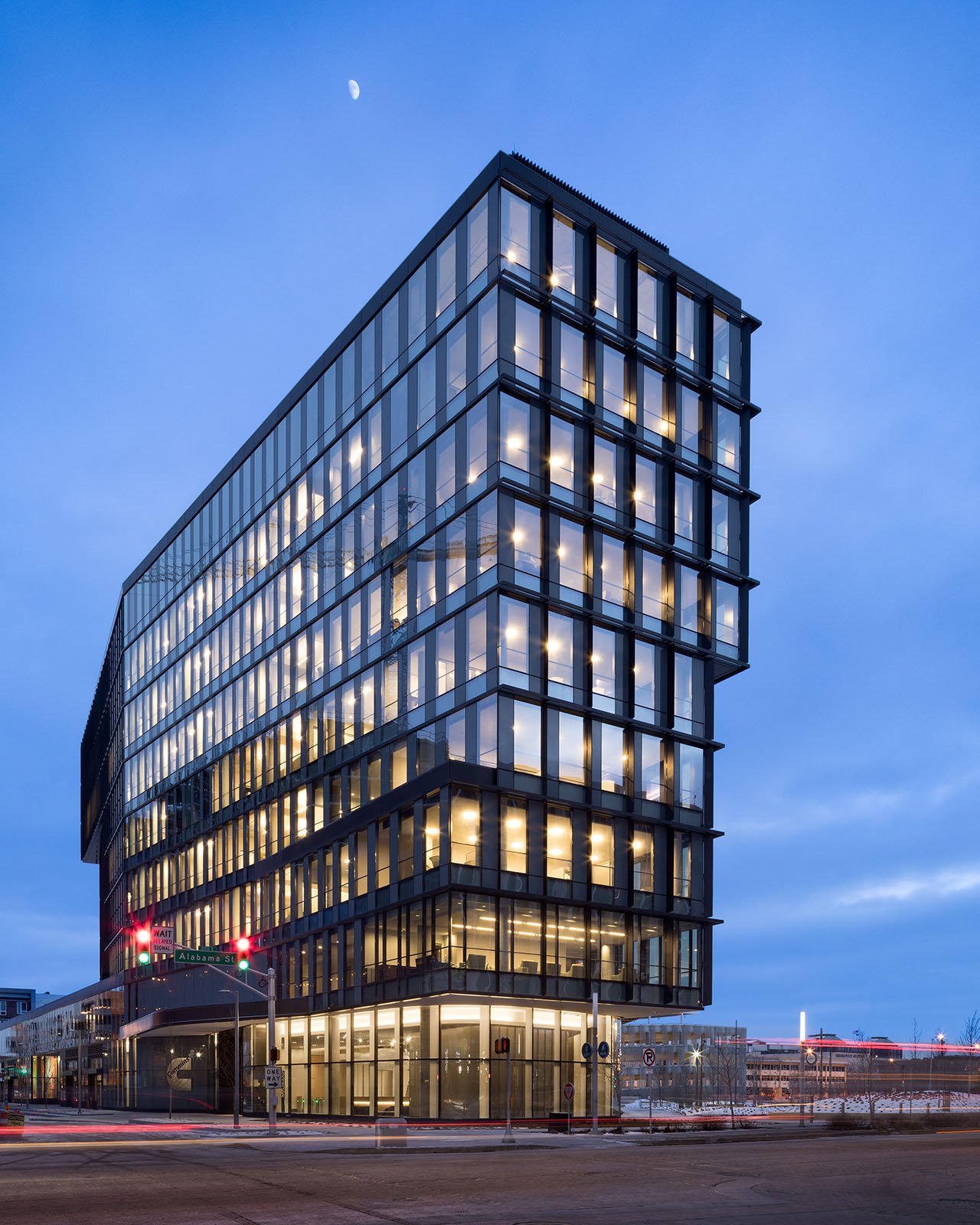 Cummins Indy Distribution Center Headquarters Building Lighting