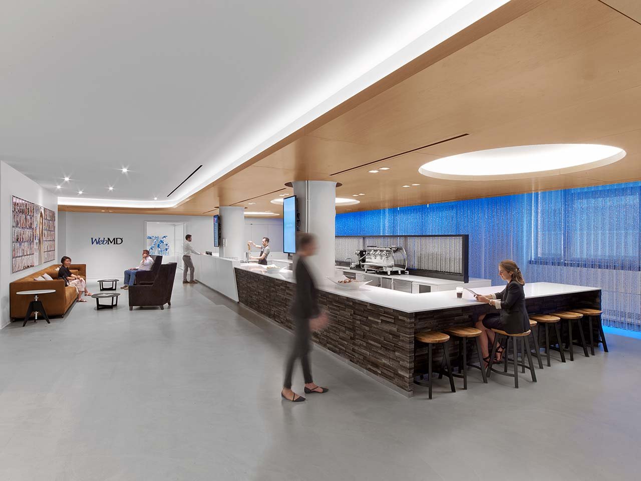 WebMD Corporate Offices Featured in Interior Design