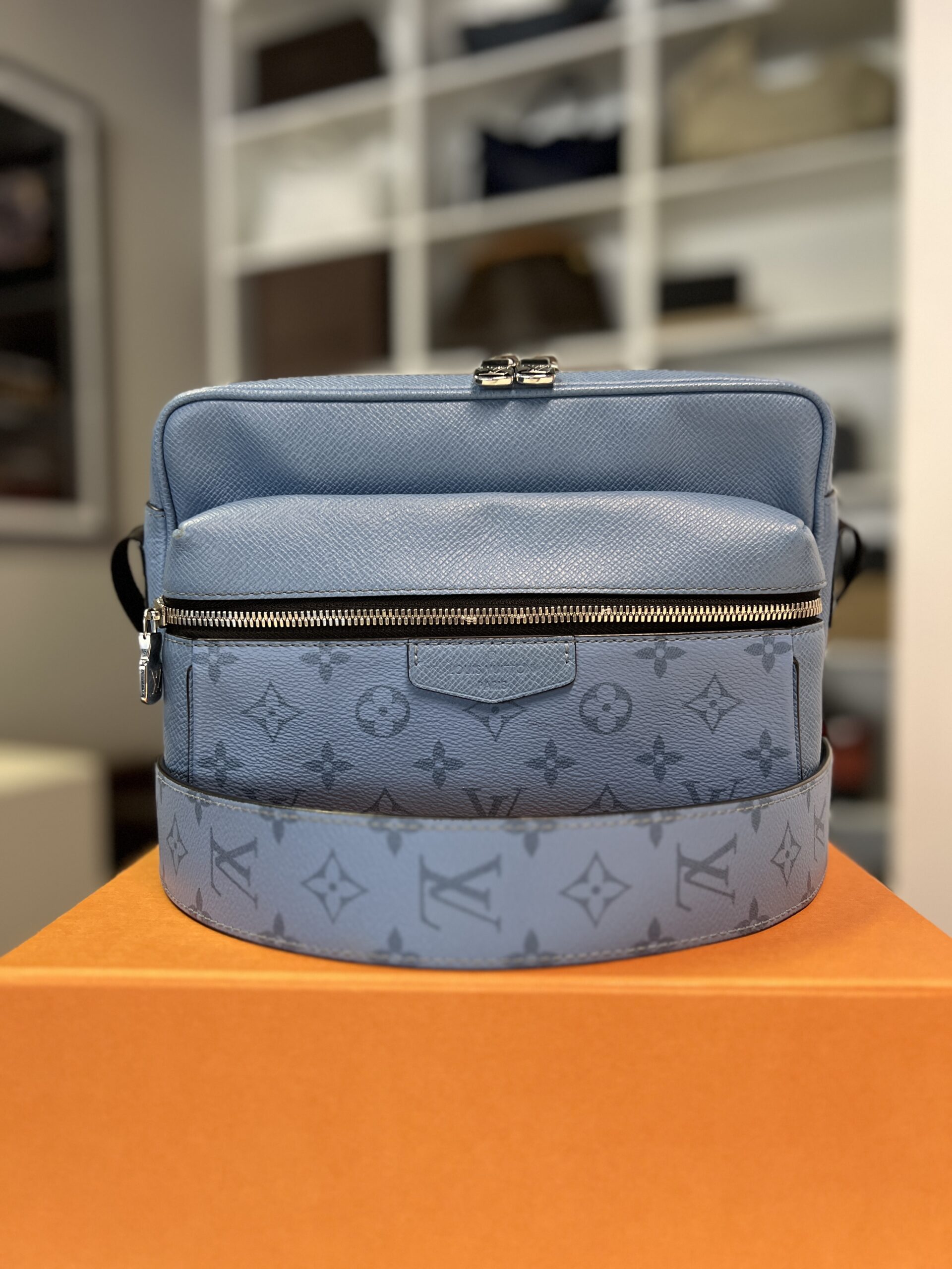 Louis Vuitton Taigarama Outdoor Messenger crossbody Bag OneLuxury