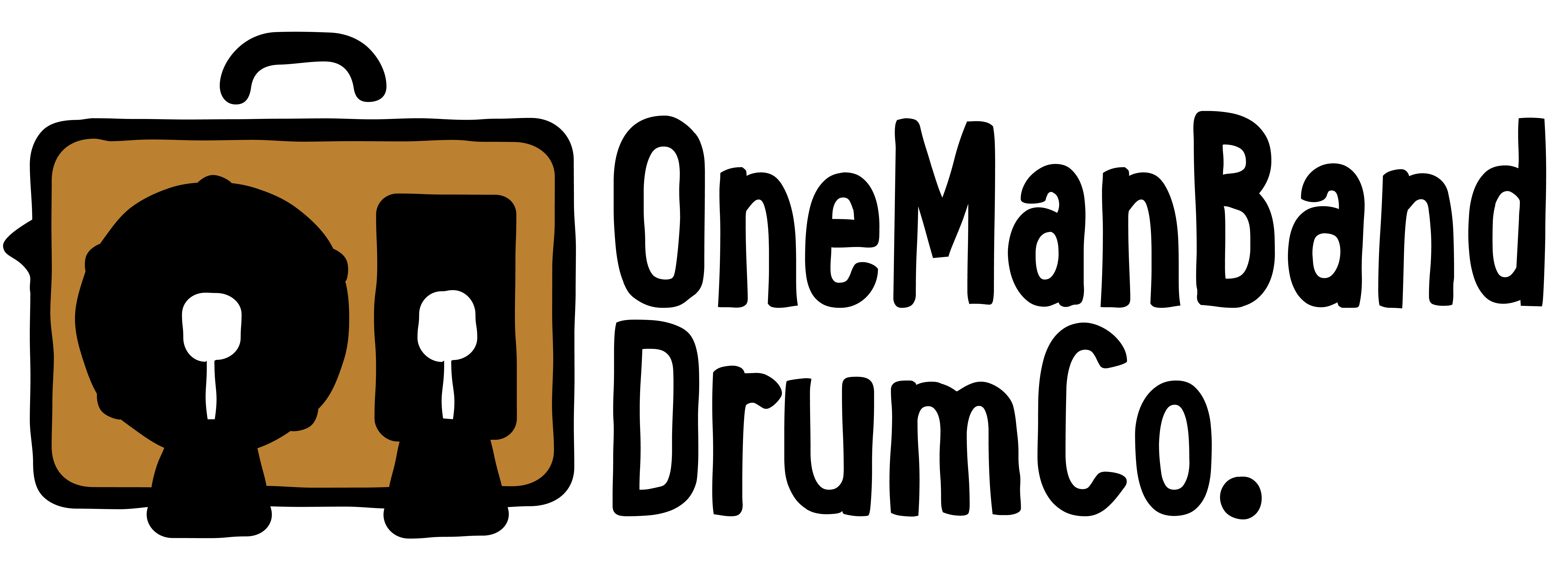 Suitcase Foot Drums One Man Band Drum Company