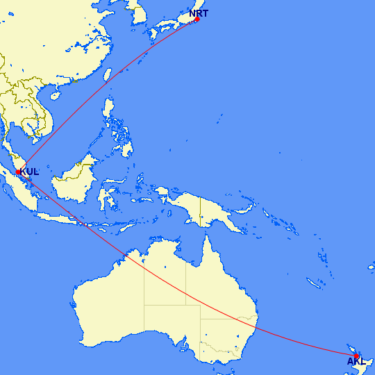 Malaysia Airlines Is Adding A350 Flights To Tokyo & Auckland One Mile
