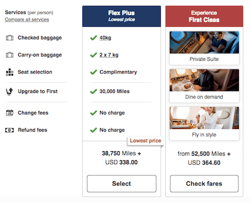 How To Upgrade An Emirates Ticket With Miles One Mile at a Time