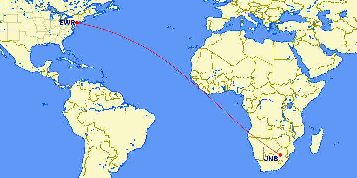 United's New Flights To Bangalore & Johannesburg One Mile at a Time