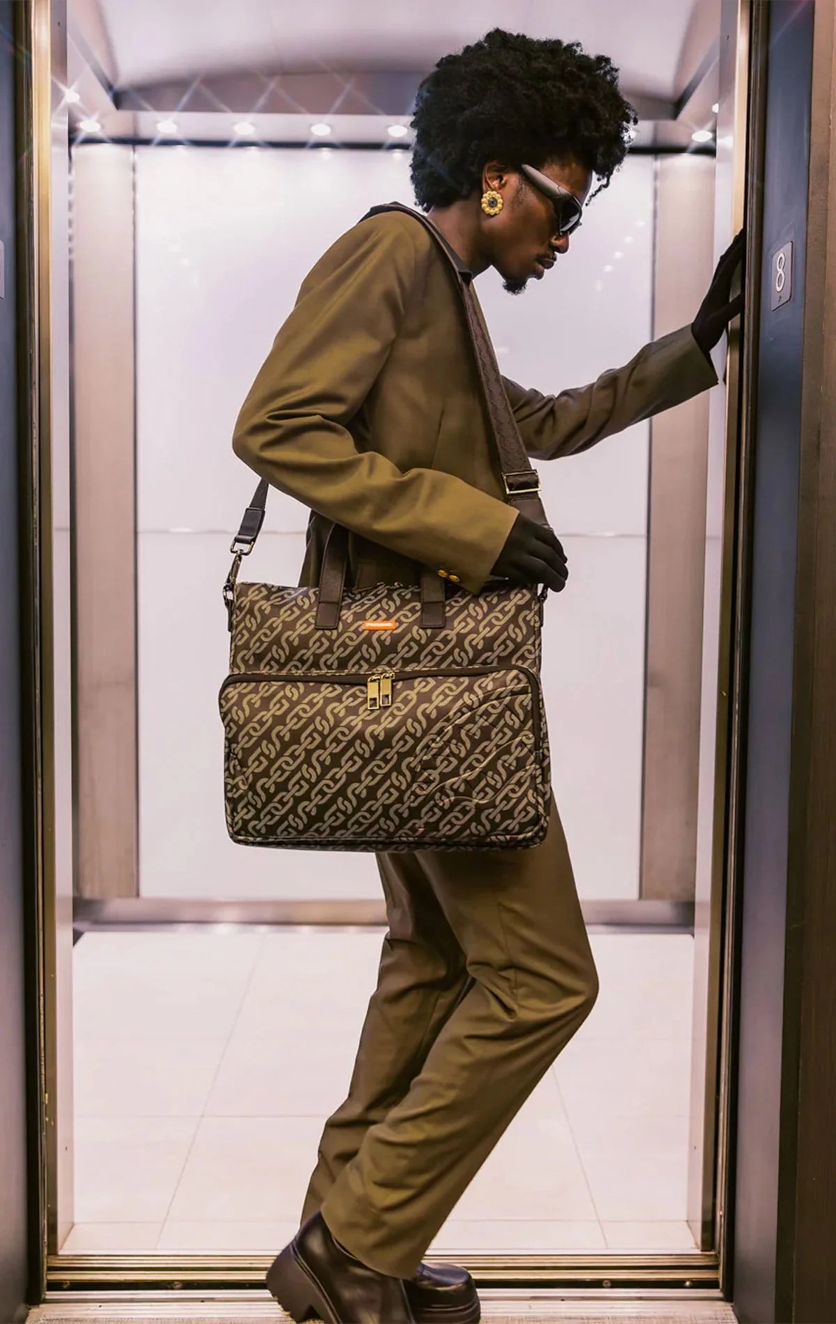 Chain Travel Briefcase