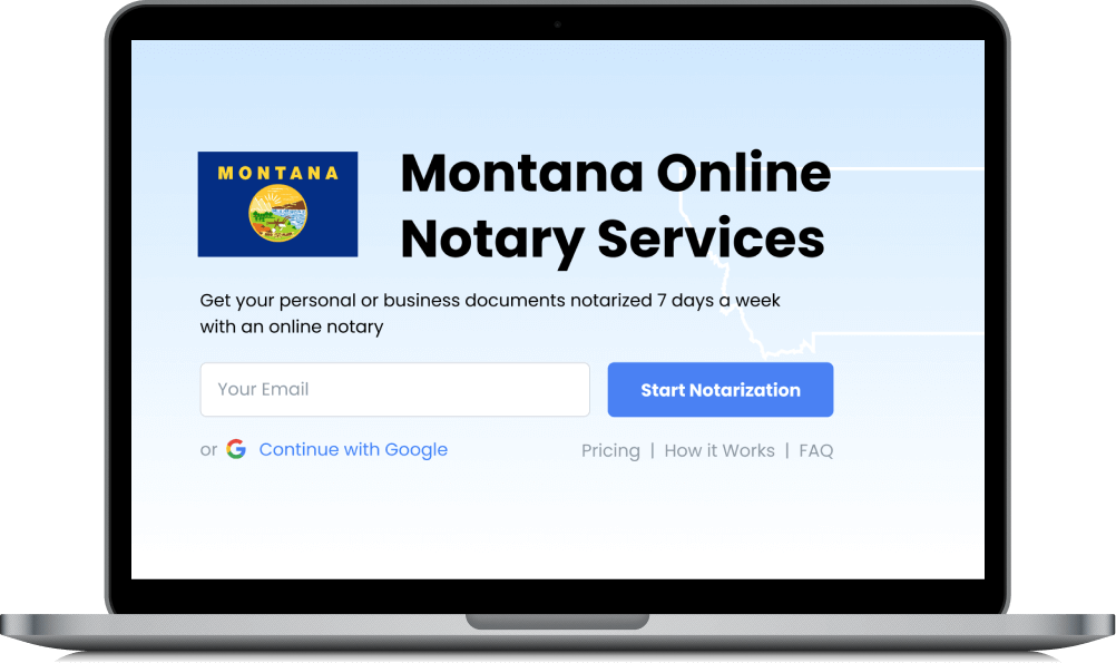 Online Notary Montana OneNotary